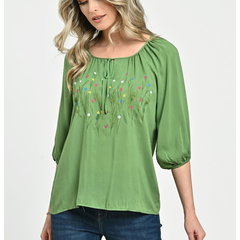 Bluza de dama - V268 - pictata manual, Eranthe