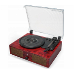 Boxa portabila model gramofon, BLuetooth, Gonga Visiniu, 