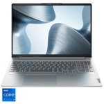 Laptop Lenovo IdeaPad 5 Pro 16IAH7 cu procesor Intel® Core™ i7-12700H pana la 4.7 GHz, 16", 2.5K, IPS, 120Hz, 16GB, 1TB SSD, Intel® Iris® Xe Graphics, No OS, Cloud Grey