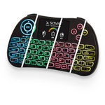 Tastatura Wireless Iluminata RGB Savio KW-03 pentru PC Smart TV/android TV Xbox 360/Play Station 3 Smartphone
