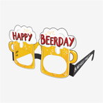 Felicitare - Happy Beerday, Galben, 3D, Hartie, 115 x 170 mm