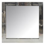 Oglinda, Sticla, Argintiu, 60x4x60 cm, Jolipa
