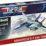 Kit constructie Avion F-14A Tomcat Top Gun, Scara 1:48, Level 4, Revell