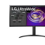 Monitor LED LG 34'' Curved UltraWide QHD HDR FreeSync™ Premium Monitor with 160Hz Refresh Rate