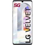 Telefon Mobil LG Velvet 5G 128GB Flash 6GB RAM Dual SIM 5G Aurora White