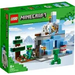Set de construit LEGO® Minecraft, Piscurile inghetate, 304 piese, LEGO