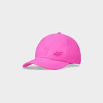 Șapcă cu cozoroc strapback pentru fete - fucsia, 4F Sportswear