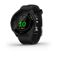 Smartwatch Garmin Forerunner 55 GPS, 1.04inch, Curea Silicon, Aqua