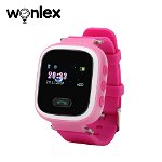 Ceas Smartwatch Pentru Copii Wonlex GW900S cu Functie Telefon, Localizare GPS, Pedometru, SOS – Albastru, Cartela SIM Cadou