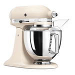 Mixer cu bol 4.8L, Artisan, Model 175, Fresh Linen - KitchenAid, KitchenAid