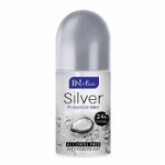 Deodorant antiperspirant roll on Revers Inelia Silver pentru barbati, 50 ml, Revers