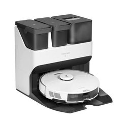 Aspirator robot Roborock S7 Pro Ultra, Cu statie de incarcare, 5100Pa, Autocuratare inteligenta, control APP, Alb