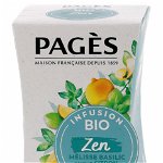 Ceai BIO stare zen (roinita, busuioc, aroma de bergamota si lamaie) Pages, Pages