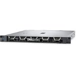 Server DELL PowerEdge R250, Rack 1U, Intel Xeon E-2314 4 C / 4 T, 2.8 GHz - 4.5 GHz, 8 MB cache, 65 W, 16 GB DDR4 ECC, 2 TB HDD, 4 x LFF