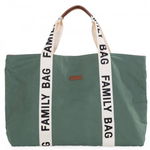 Geanta Childhome Family Bag Signature Verde, Childhome