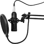 Mikrofon Media-Tech Mikrofon studyjny z zestawem akcesoriów pojemnociowy MT397K Czarny, Media-Tech