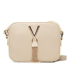 Valentino Bags, Geanta crossbody de piele ecologica Divina, Gri deschis Valentino Bags, Geanta crossbody de piele ecologica Divina, Gri deschis