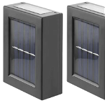 Set 2 lampi solare pentru perete exterior YD-3, GAVE