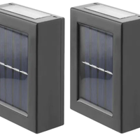 Set 2 lampi solare pentru perete exterior YD-3, GAVE