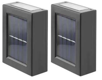 Set 2 lampi solare pentru perete exterior YD-3, GAVE