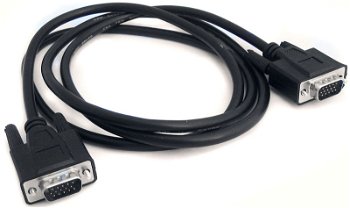 Cablu video EQUIP VGA Male - VGA Male, 20m, ecranat, negru