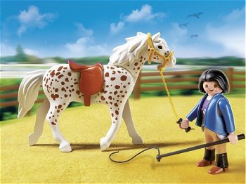 Cal cu tarc PLAYMOBIL Pony Farm, PlayMobil