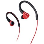 Casti audio in-ear sport Pioneer SE-E3-R, rezistente la pulverizare IPX2, Rosu