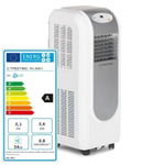 Aer conditionat portabil Trotec PAC 2000E, Capacitate 7.200 Btu, Debit 330mc/ora, Telecomanda, Display, Pentru 26mp, TROTEC