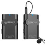 Sistem wireless Boya BY-WM4 PRO-K1 cu Microfon lavaliera Transmitator si Receiver, Boya