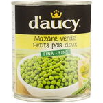 Mazare verde fina D'aucy, 800g