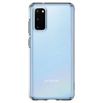 Protectie Spate Spigen Liquid Crystal ACS00789 pentru Samsung Galaxy S20 (Transparent), Spigen