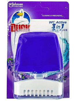 Duck Aparat odorizant WC 55 ml 3in1 Purple Wave, Duck