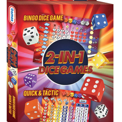 Joc de societate cu zaruri, Grafix, Bingo Dice & Quick and Tactic, 5+ ani