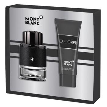 Set cadou Mont Blanc, Explorer, Barbati : Apa de Parfum, 60 ml + Gel de Dus, 100 ml
