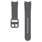 Curea smartwatch Samsung Sport Band pentru Galaxy Watch5, 20mm, (M/L) (Gri), Samsung
