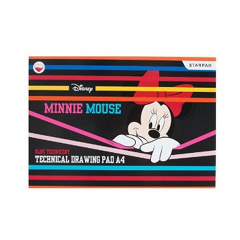 Bloc de desen Starpak Minnie Mouse, A4, 10 coli