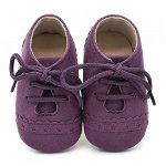 Pantofiori eleganti bebelusi (culoare: mov, marime: 12-18 luni), BabyJem