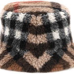 Burberry Teddy Bucket Hat BIRCH BROWN CHECK