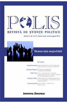 Polis Vol.10 Nr.4 (38) Serie Noua Septembrie-noiembrie 2022. Revista De Stiinte Politice