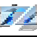 Sistem All-in-One Lenovo YOGA 7 27ACH6, 27", Ultra HD 4K, AMD Ryzen 7 5800H, 16GB RAM, 512GB SSD + 1TB HDD, AMD Radeon Graphics, Windows 11 Home, Argintiu