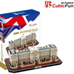 Puzzle 3D Cubic Fun - London: Buckingham Palace, 72 piese (Cubic-Fun-MC162H), Cubic Fun