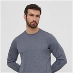 Fjallraven longsleeve High Coast Lite Sweater barbati, culoarea gri, neted, F87307, Fjallraven