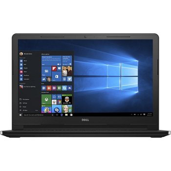 Notebook / Laptop DELL 15.6'' Inspiron 3567 (seria 3000), FHD, Procesor Intel® Core™ i3-6006U (3M Cache, 2.00 GHz), 4GB DDR4, 1TB, GMA HD 520, Win 10 Home, Black, 2Yr CIS
