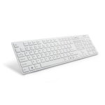 Tastatura k-1071s activejet ultra-slim usb culoare alb