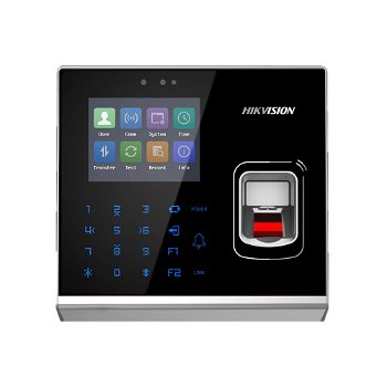 Terminal biometric Hikvision DS-K1T201AMF, ecran LCD 2.8 inch, frecventa cititor card 13.56MHz, Hikvision