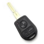 Carcasa cheie BMW Carguard, 3 butoane, lama cu 4 piste, model nou, Negru, Carguard
