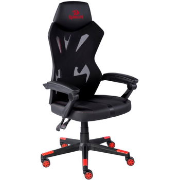Scaun gaming Redragon Spider King, negru/rosu