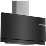 Hota incorporabila Bosch DWF97KM60, Putere de absorbtie 739 mc/h, Control touch, EcoSilence, 90 cm, Sticla neagra