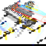 Keyboard electronic cu microfon si scaunel Paw Patrol