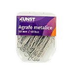 Agrafe metalice KUNST, 50 mm, 40 de bucati in cutie de plastic A40199, Azad Enterprises